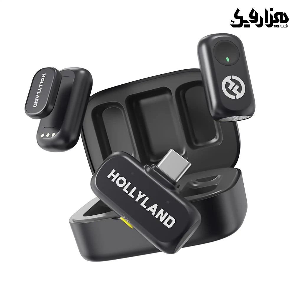 میکروفون یقه ای هالی لند Hollyland lark A1 Mini Duo