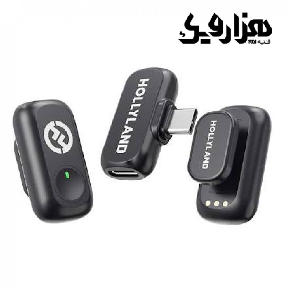 میکروفون یقه ای هالی لند مدل Lark A1 Mini Duo (Type-C)
