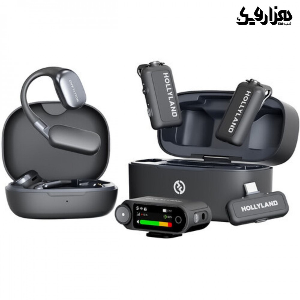 میکروفون یقه ای بی سیم Hollyland LARK MAX 2 Ultimate Combo