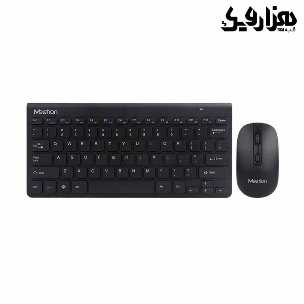 ست کیبورد و ماوس بی سیم Meetion مدل 4000