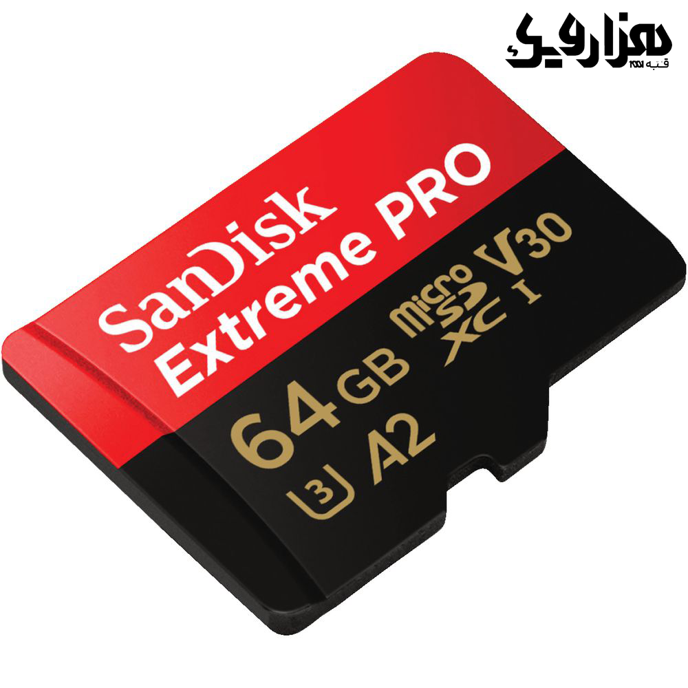 کارت حافظه Sandisk MicroSDXC Extreme Pro 64GB