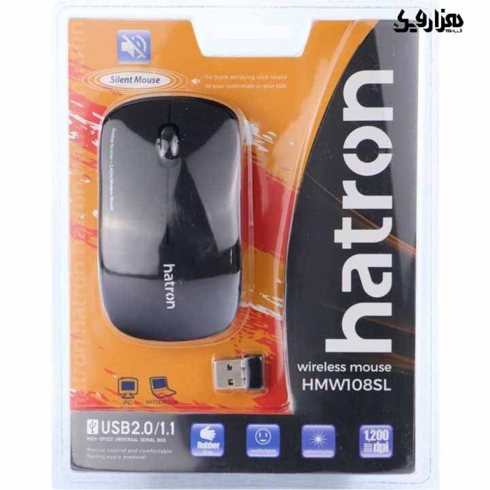 ماوس بی سیم Hatron مدل HMW108SL